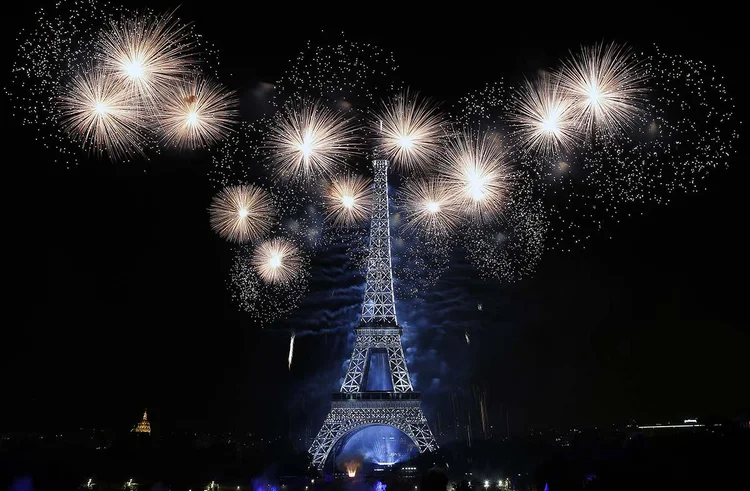 Torre Eiffel: nos Jogos de 2024, monumento será a o cenário da maratona e do triatlo (Getty Images)