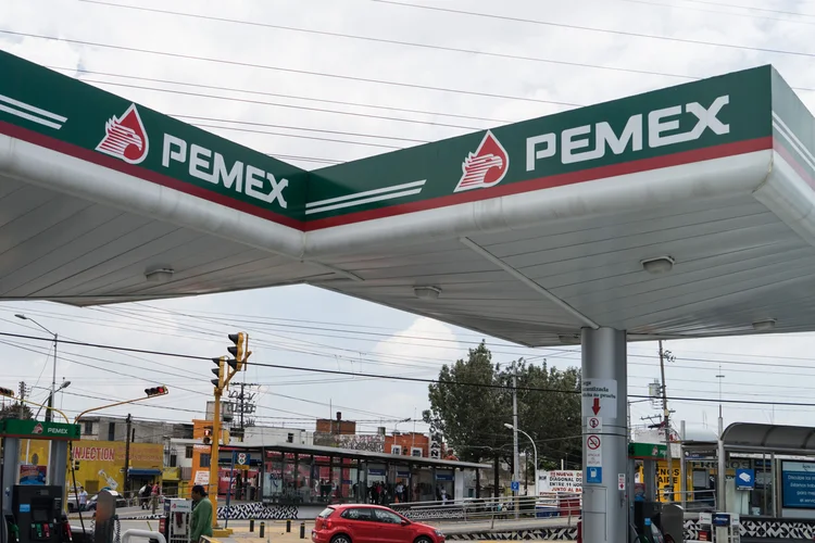 Pemex: as vendas da empresa totalizaram 21,588 bilhões de dólares (Cesar Rodriguez/Bloomberg)