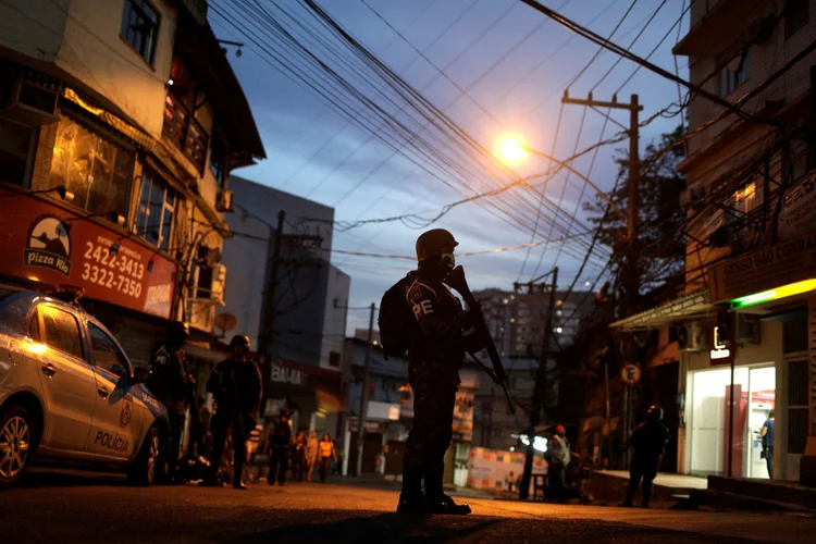 Favela da Rocinha, no Rio de Janeiro (Ricardo Moraes/Reuters)