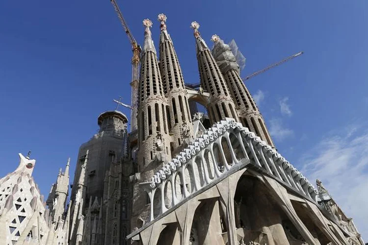 Sagrada Família: uma van suspeita estava nas proximidades da emblemática basílica (Regis Duvignau/Reuters)