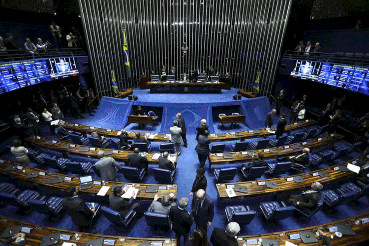 Senado Federal: a criação do fundo eleitoral ocorre após decisão do Supremo (Marcelo Camargo/Agência Brasil)