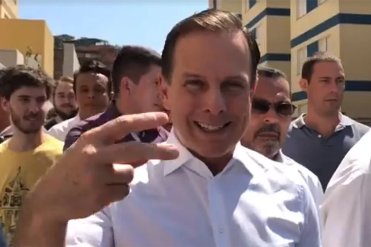 Doria: o projeto pretende, entre outras alterações, liberar prédios mais altos no miolo dos bairros (João Doria/Reprodução)