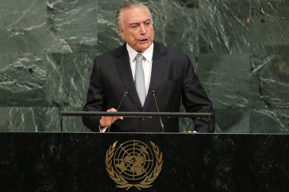 Temer tem agenda modesta em NY antes de retornar ao Brasil