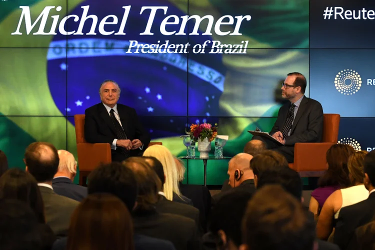 Temer: o presidente reconheceu que uma mudança no sistema previdenciário é mais complicada (Darren Ornitz/Reuters)