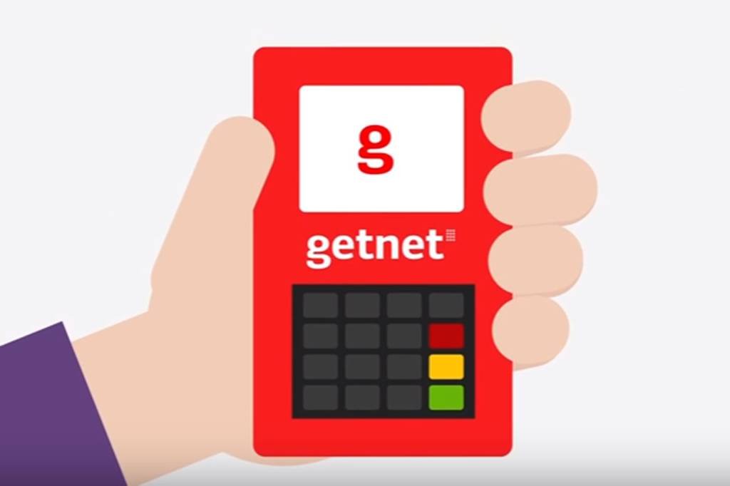 Vermelhinha, máquina de pagamentos da Getnet (Youtube/Reprodução)