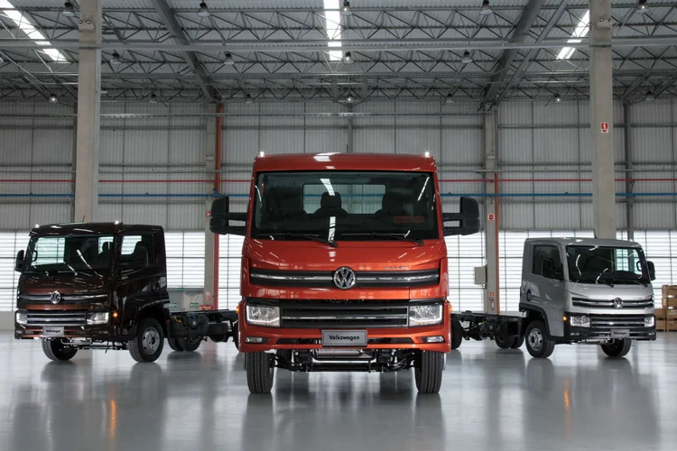 Delivery: novos modelos de caminhões da Volks vão de 3,5 a 10 toneladas (Divulgação/Divulgação)