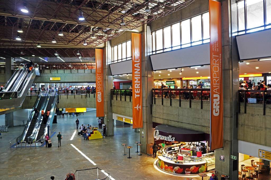 Aeroporto de Guarulhos: A concessionária de infraestrutura tem o aeroporto entre seus ativos (Karin Salomão/Site Exame)