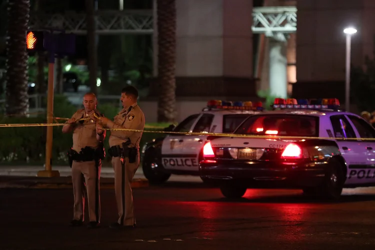 Las Vegas: não está claro se ela tinha um relacionamento com o atirador ou se eram apenas amigos (Mike Blake/Reuters)