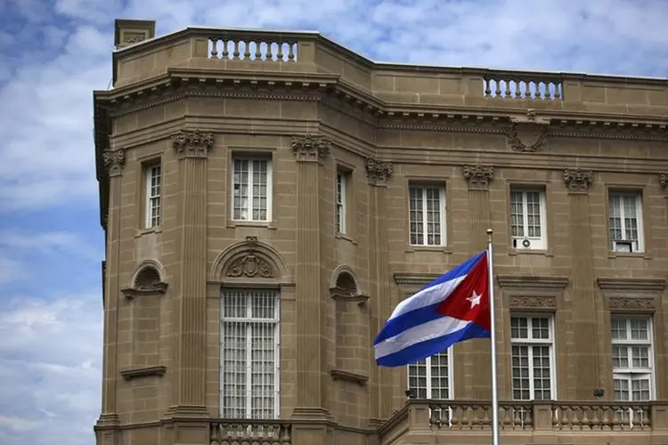 Embaixada de Cuba: a embaixada é frequentemente o 1º passo no processo para companhias dos EUA explorarem oportunidades (Carlos Barria/Reuters)