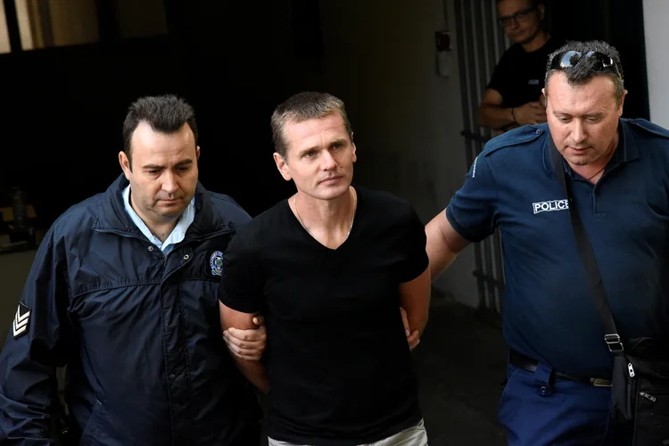 Alexander Vinnik pode ser condenado a 55 anos de prisão se for extraditado aos EUA (Alexandros Avramidis/Reuters)