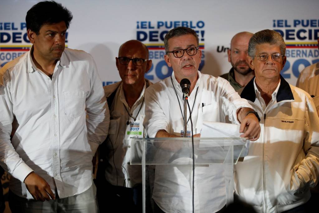 Oposição venezuelana não reconhece resultados eleitorais oficiais