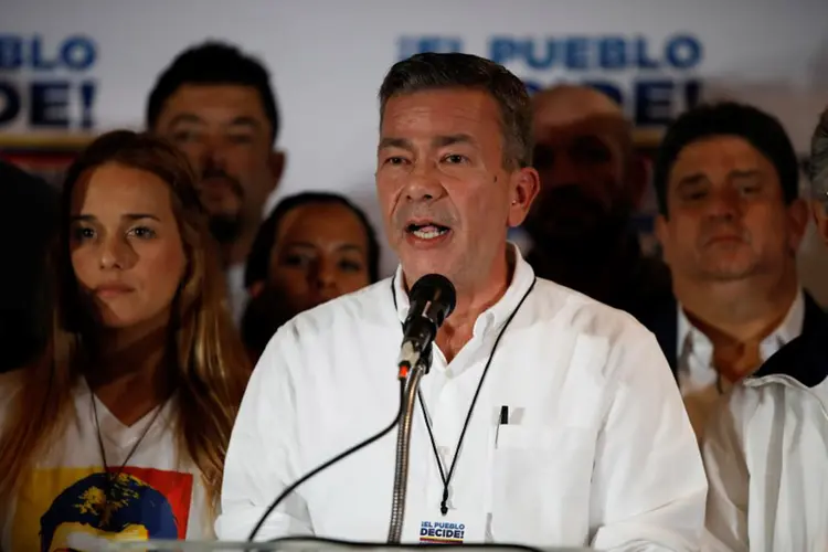 Gerardo Blyde: ótimo resultado do governista Partido Socialista Unido da Venezuela (PSUV) foi inesperado (Carlos Garcia Rawlins/Reuters)