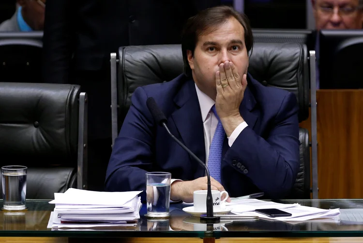 Maia: "A candidatura é uma realidade. O momento ainda não está totalmente definido", disse Efraim (Adriano Machado/Reuters)