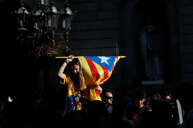 Catalunha: partido sustenta que, se isso se confirmar, estará fora do governo (Yves Herman/Reuters)