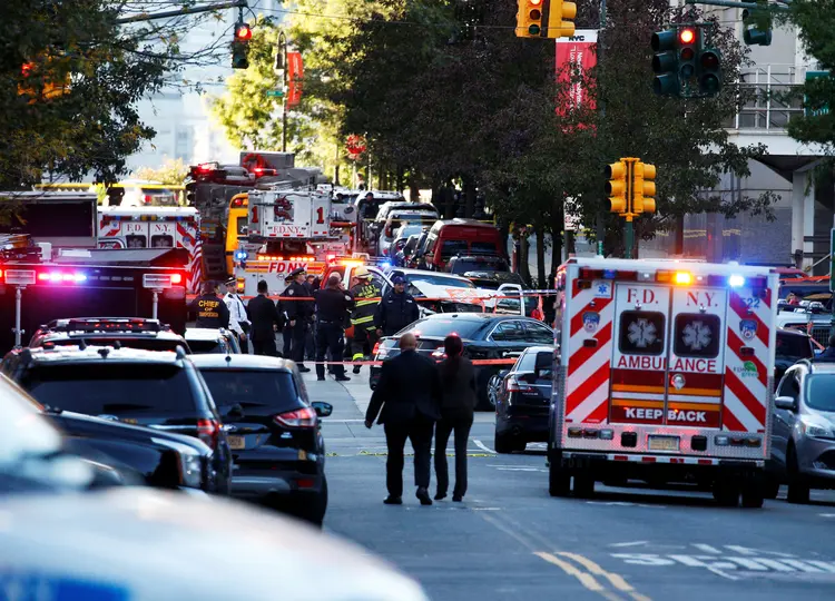 NY: o ataque voltou a colocar Manhattan na mira de terroristas 16 anos depois o 11 de setembro (Brendan McDermid/Reuters)
