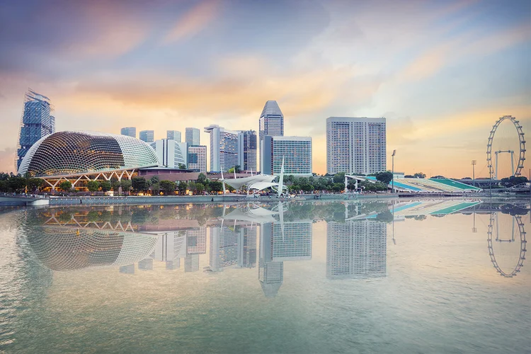 Singapura se destaca por proporcionar subsídio e atrair empreendedores de todo o mundo (lena_serditova/Getty Images)