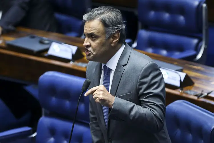 Aécio Neves: segundo denúncia, senador solicitou a Joesley Batista R$ 2 milhões em propina, em troca de sua atuação política (Marcelo Camargo/Agência Brasil/Agência Brasil)