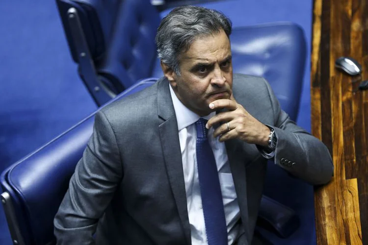 Aécio Neves: "É fundamental agora que o governo federal seja ágil na sua substituição por um nome que sinalize na direção da continuidade do processo de saneamento da empresa" (Marcelo Camargo/Agência Brasil/Agência Brasil)