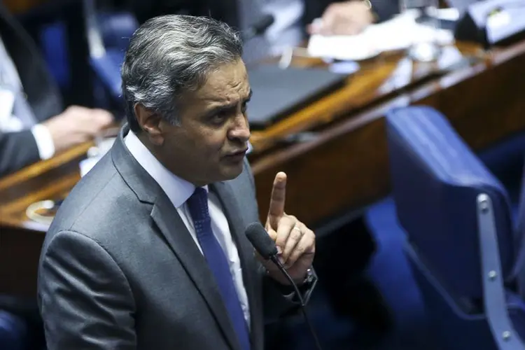 Aécio: "Nos meus quase 30 anos de militância no PSDB sempre agi pela unidade do partido" (Marcelo Camargo/Agência Brasil/Agência Brasil)