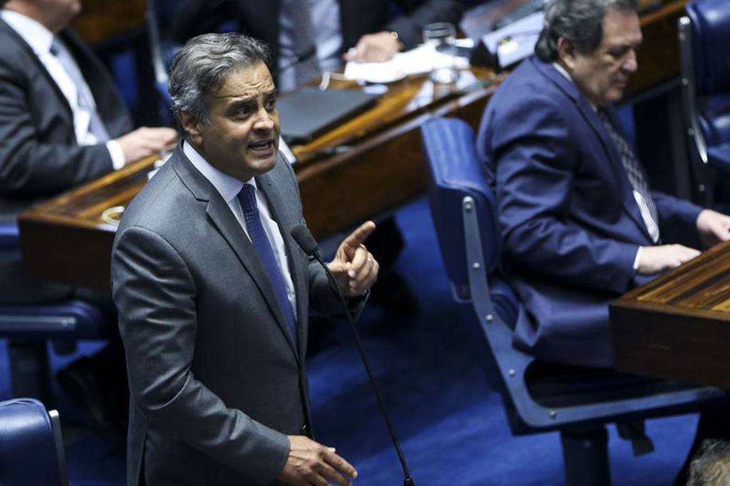 Aécio Neves: senador é autor da proposta que aumenta indenização por cartel (Marcelo Camargo/Agência Brasil/Agência Brasil)