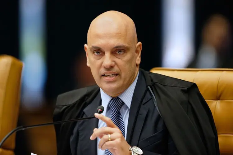 Alexandre de Moraes: "não se pode transformar a 13º Vara de Curitiba em juízo universal de todos os fatos ligados eventualmente a pessoas que também lá estão sendo processadas" (Rosinei Coutinho/SCO/STF/Agência Brasil)