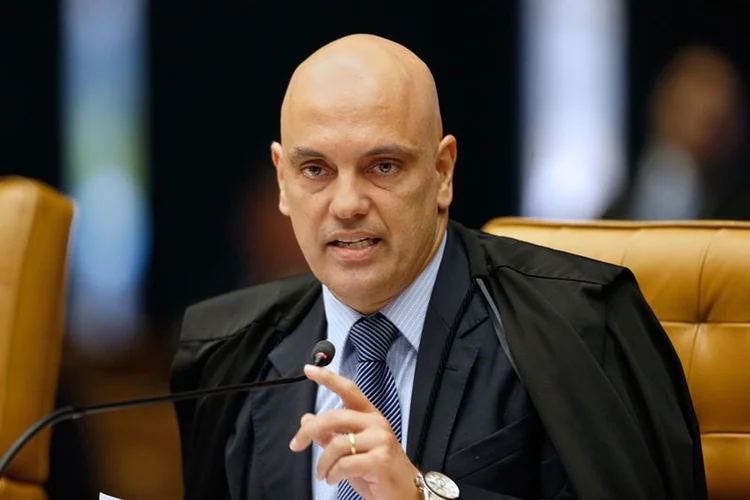 Alexandre de Moraes: ministro do STF determinou buscas na casa do general da reserva Paulo Chagas (Rosinei Coutinho/SCO/STF/Agência Brasil)