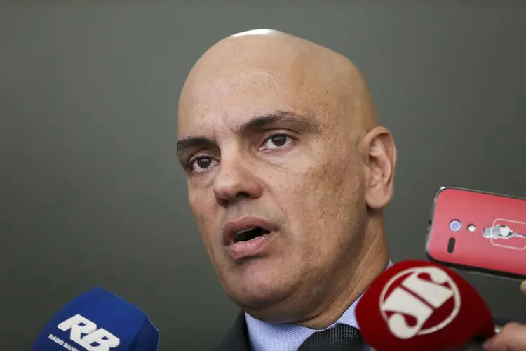 Moraes: "O protagonismo (do STF) vai continuar até reequilibrar o papel do Poder Legislativo" (Marcelo Camargo/Agência Brasil/Agência Brasil)