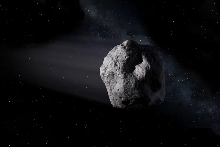 Asteroide: no fim de 2017, cientistas identificaram pela primeira vez na órbita do Sol um asteroide extrassolar (NASA/Reprodução/Reprodução)