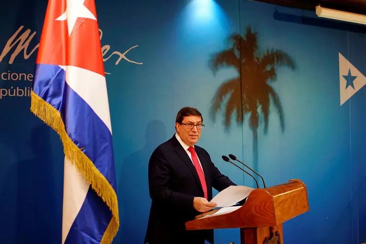 Bruno Rodríguez: "A situação do consulado de Cuba nos EUA é de extraordinária precariedade" (Alexandre Meneghini/Reuters)