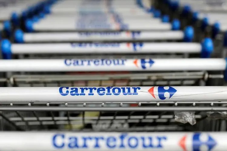 Carrefour: a bandeira de supermercados Carrefour sofreu queda nas vendas mesmas lojas de 0,1 % (Paulo Whitaker/Reuters/Reuters)