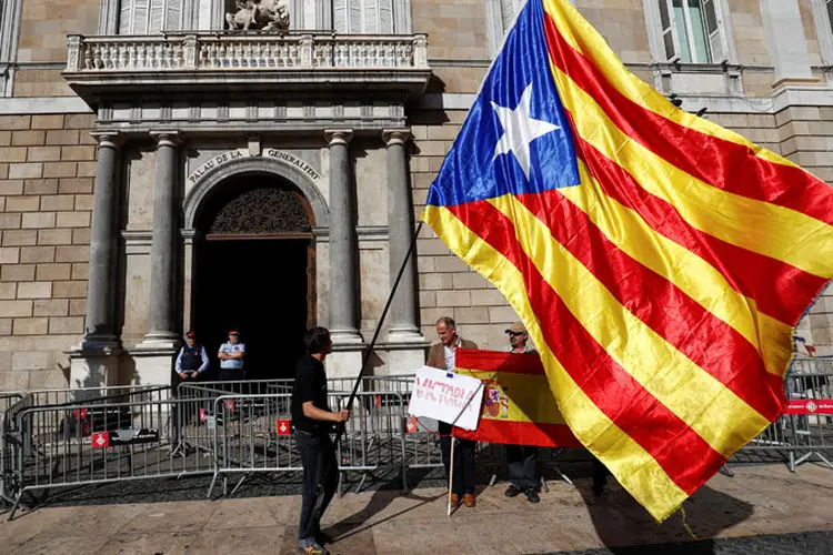 Catalunha: "Confirmo que as recebemos. Estamos esperando a sua tradução e em seguida as estudaremos", disse porta-voz belga (Juan Medina/Reuters)