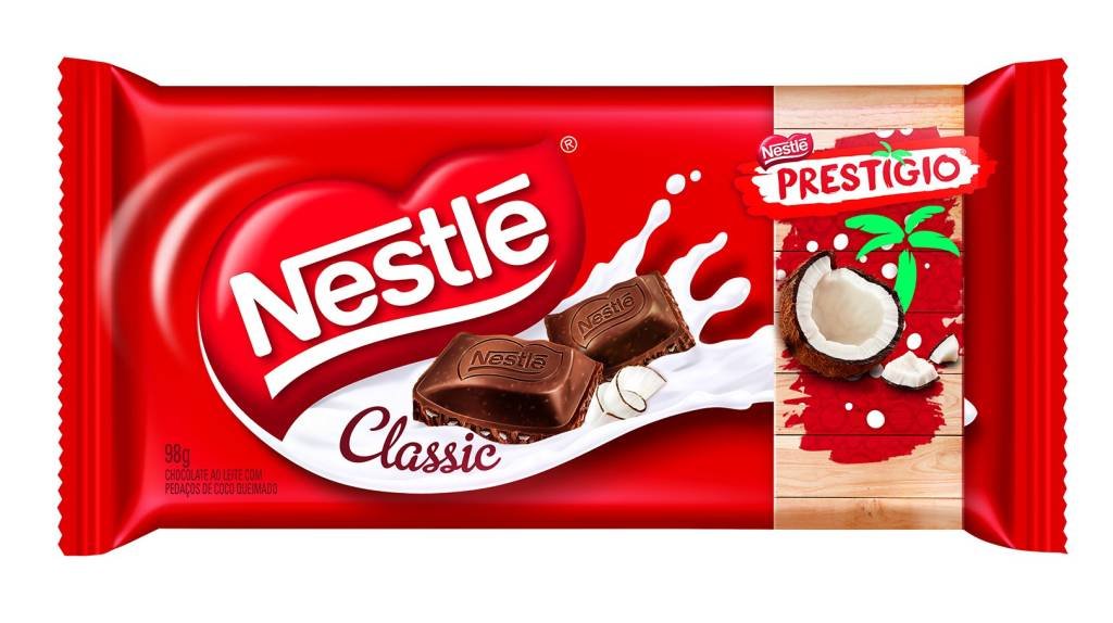 Nestlé lança chocolate Prestígio em versão tablete