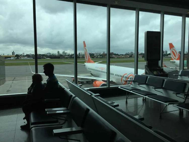 Aeroporto de Congonhas, na zona sul de São Paulo, está com restrição para pousos na manhã desta quarta-feira, 15 (Paulo Pinto/Fotos Públicas/Fotos Públicas)