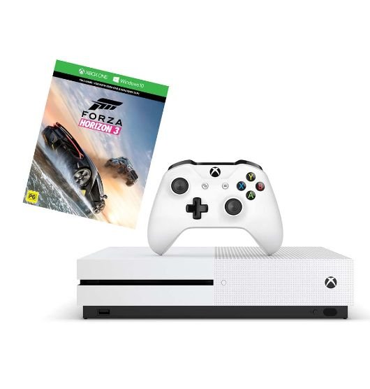 Console xbox one s500gb edicao forza horizon 3 download branco