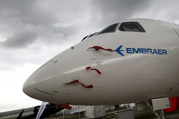 Embraer: caso haja criação de companhia com a Boeing, a aviação executiva permaneceriam exclusivamente com a empresa brasileira (Simon Dawson/Bloomberg)