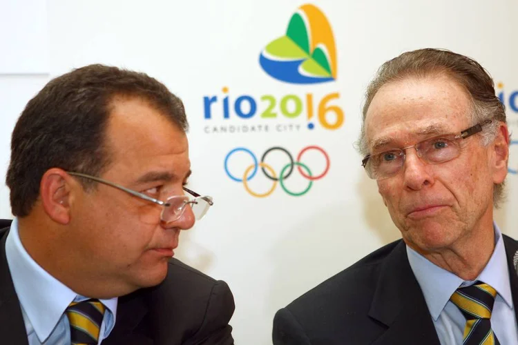 CABRAL E NUZMAN: denunciados por suspeitas de compra de votos para sediar os jogos (Ian Walton/Getty Images)