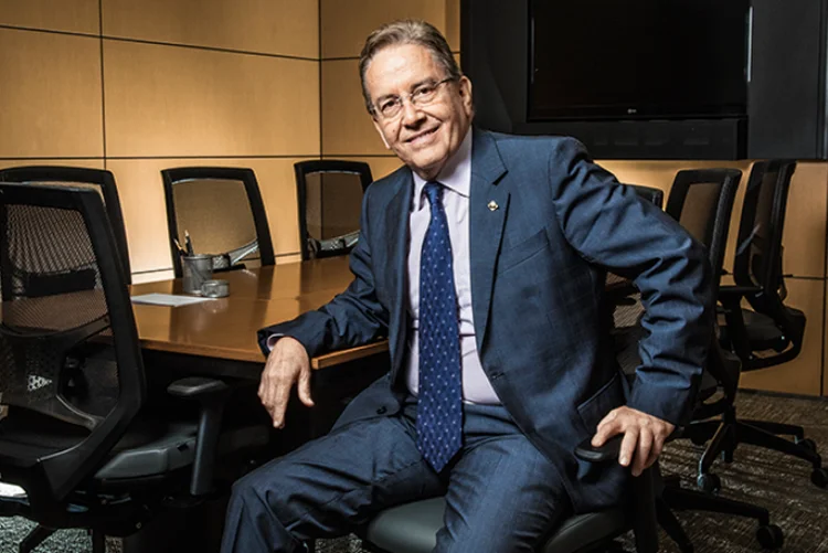 Paulo Rabello de Castro, presidente do BNDES: ele tenta evitar um conflito com Meirelles (Germano Lüders/Exame)