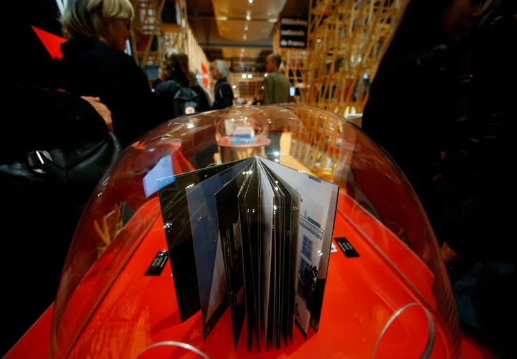 Ambiente da edição deste ano da feira: organizadores condenaram "as provocações". (Ralph Orlowski/Reuters)