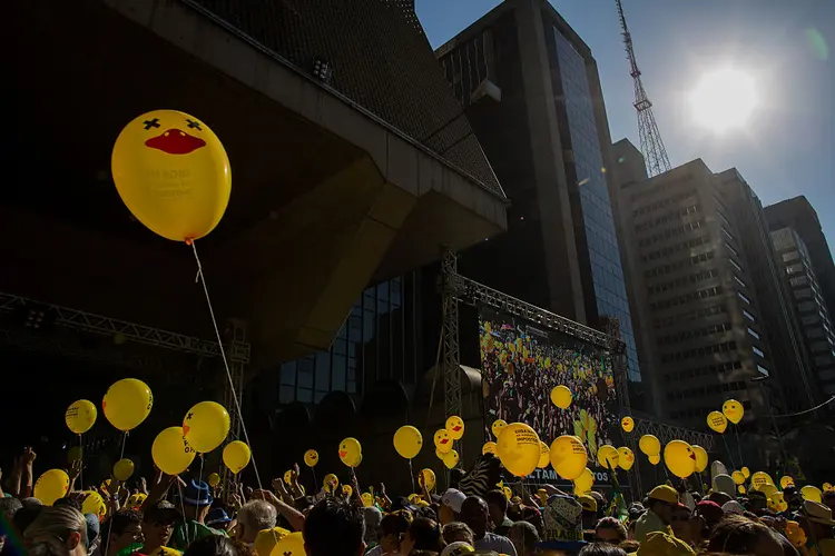 Pato: Percepção de aumento na corrupção ocorreu mesmo após protestos (Victor Moriyama/Getty Images)