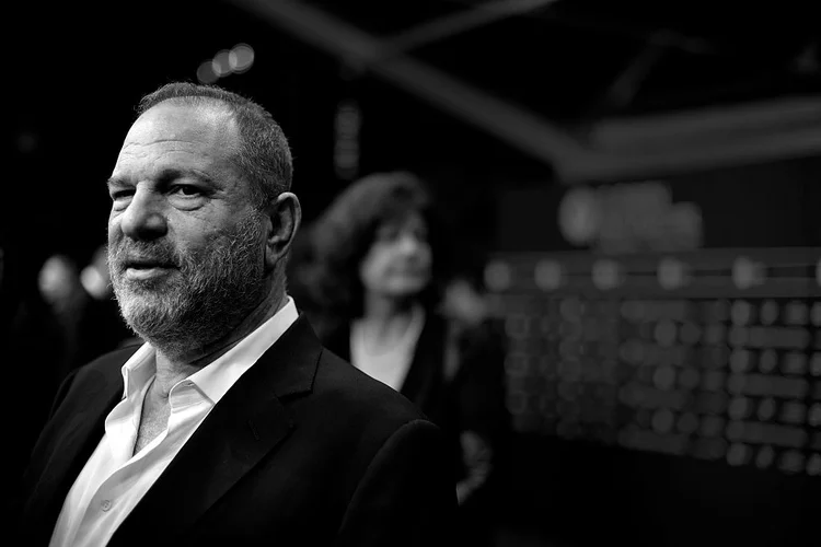 HARVEY WEINSTEIN: após as denúncias de assédio, poderoso homem da indústria do cinema foi demitido sumariamente de sua produtora (Alexander Koerner/Getty Images)