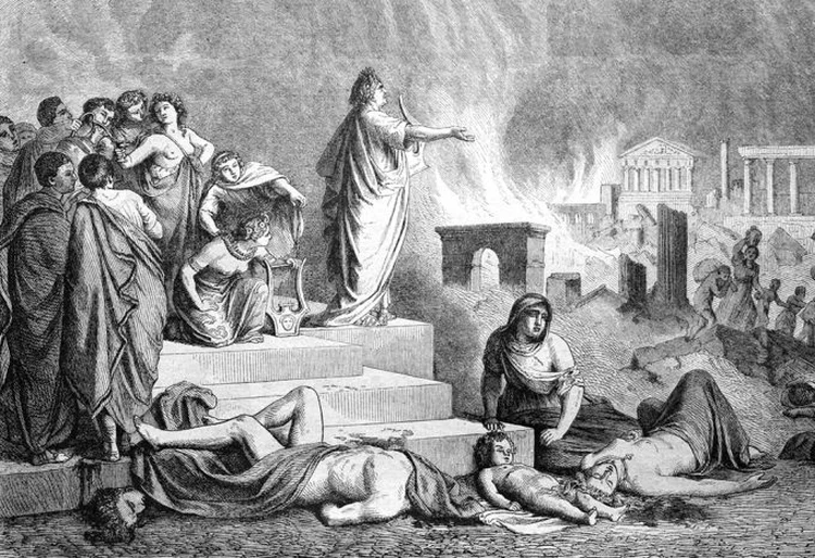 Fora, Nero: pelas pesquisas, a impopularidade de Michel Temersó deve perder para a do imperador que mandou incendiar Roma | bildagentur-online/uig/getty images / 