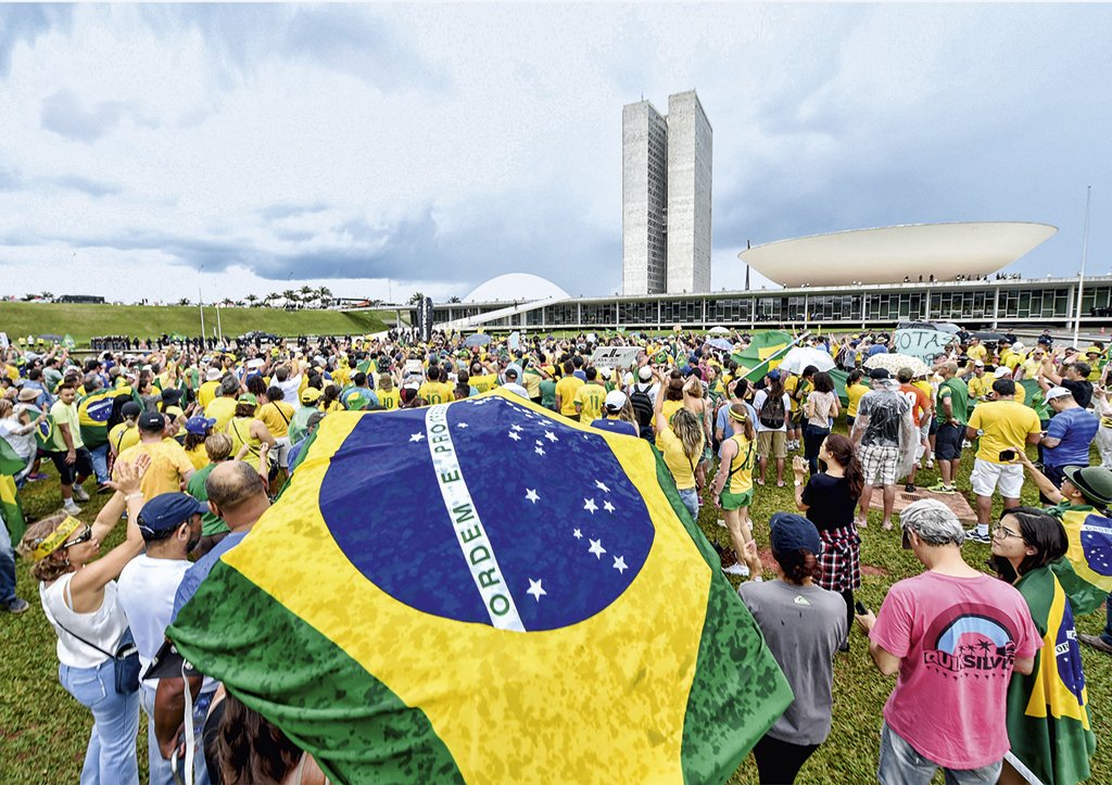 Corrupção: Brasil teve protestos contra governantes nos últimos anos (Evaristo Sá/AFP)
