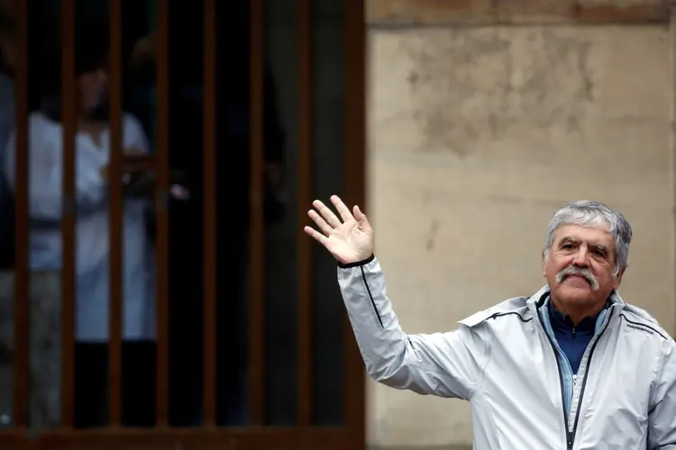 Julio De Vido: o ex-ministro foi preso por fraudes ao Estado (Marcos Brindicci/Reuters)
