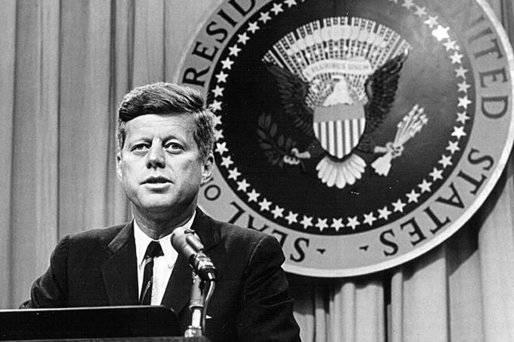 Kennedy: ele foi morto em 22 de novembro de 1963 em Dallas (Texas) (National Archives/Getty Images)