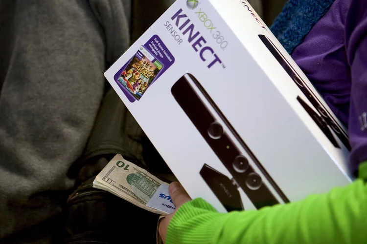 Kinect: lançado em 2010, produto deixa de ser produzido pela Microsoft (Jeremy Bales/Bloomberg)