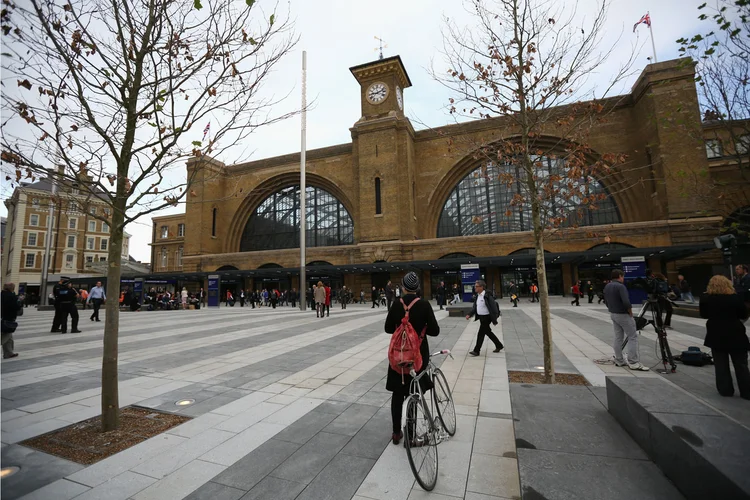 Kings Cross: pacote encontrado provocou uma alerta de segurança (Oli Scarff/Getty Images)