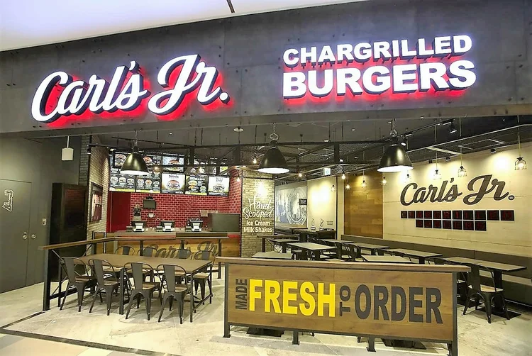 Loja da Carl's Jr no exterior (Carl's Jr/Divulgação)
