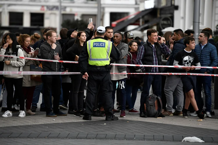 Incidente com carro deixa feridos no Museu de História Nacional de Londres (Dylan Martinez/Reuters)