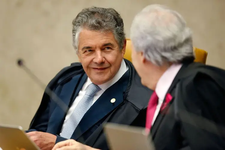 Marco Aurélio: Toffoli deixou para o ministro analisar o pedido de urgência de Dodge referente a diligências sobre os dados bancários de Aécio (Rosinei Coutinho/Agência Brasil)