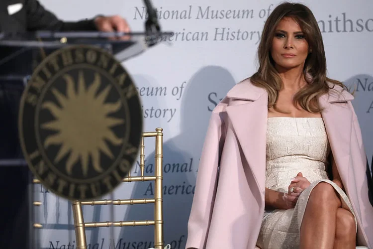 Melania: ela prometeu durante a campanha eleitoral de Trump que faria da luta contra o bullying nas escolas sua prioridade (Win McNamee/Getty Images)